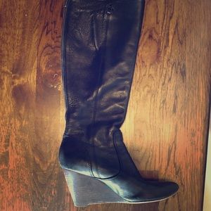 Frye wedge boots
